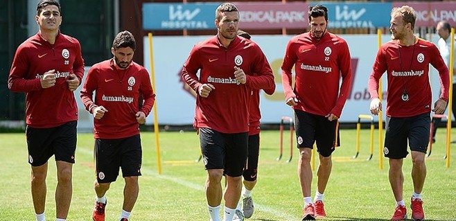 Galatasaray da sakat oyuncuların durumu