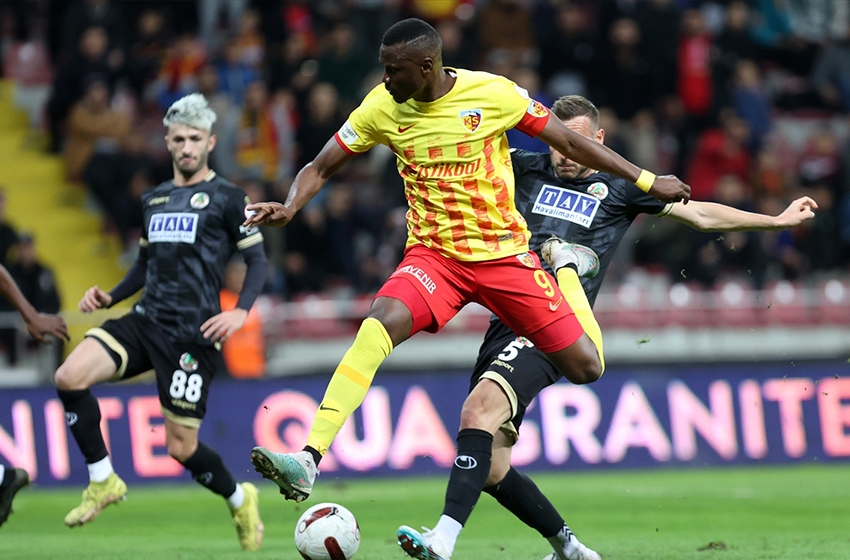 Kayserispor Alanyaspor maç sonucu 1 0