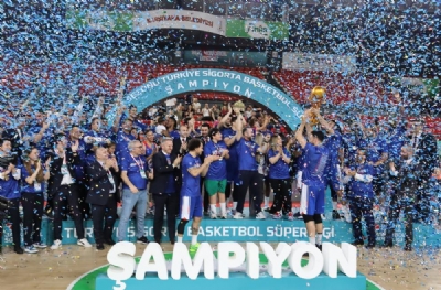 Basketbol Süper Ligi'nde şampiyon Anadolu Efes