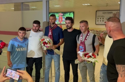 Fırtına'nın yeni transferleri Trabzon'da