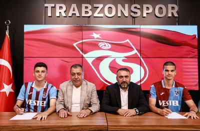Trabzonspor iki isme imza attırdı