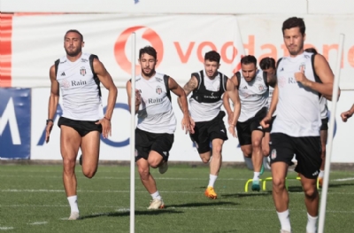 Beşiktaş, Neftçi Bakü maçı hazırlıklarını sürdürdü