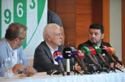 Bursaspor'da Ali Ay başkan adaylığını açıkladı