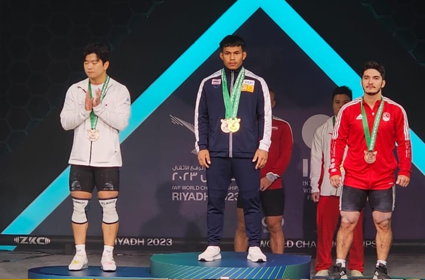 Muhammed Furkan Özbek, dünya üçüncüsü oldu