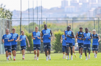 Trabzonspor, Beşiktaş maçı hazırlıklarını sürdürdü