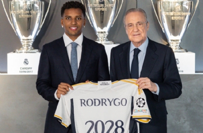 Real Madrid'den bir imza daha! Rodrygo ile 5 yıl...