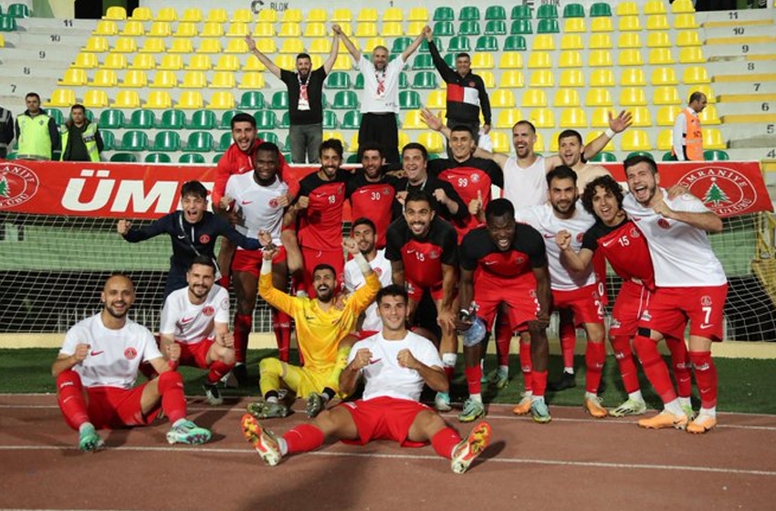 Şanlıurfaspor - Ümraniyespor maç sonucu: 0-1