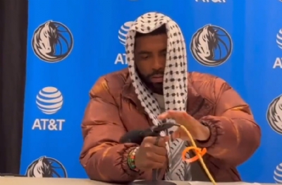 NBA oyuncusu Irving'den Filistin'e kefiyeli destek