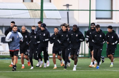 Beşiktaş'ta Club Brugge maçı hazırlıkları başladı