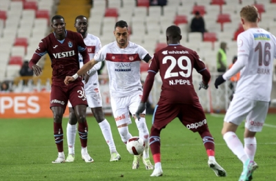 Sivasspor - Trabzonspor maç sonucu:  3-3