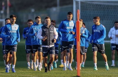 Trabzonspor'da Kayserispor mesaisi başladı