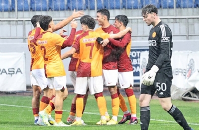 Gençlik Ligi'nde Galatasaray, Manchester United'ı mağlup etti