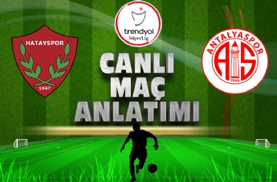 Hatayspor - Antalyaspor | CANLI