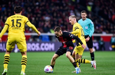 Bayer Leverkusen'in galibiyet serisi son buldu