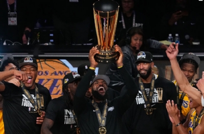 NBA’de ilk şampiyon Lakers! LeBron yine en iyisi
