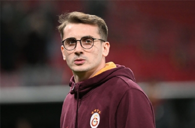 Kerem Aktürkoğlu, Parken'i Galatasaray marşlarıyla inletti! Coşku tavan yaptı