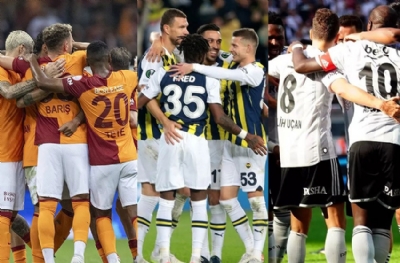 Galatasaray ezeli rakiplerini ezdi geçti! Fenerbahçe'ye 4, Beşiktaş'a 6 kat fark