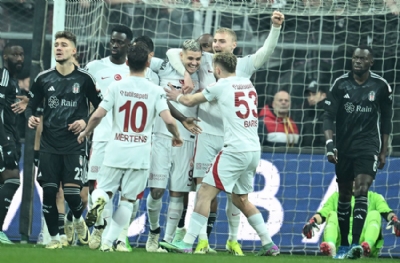 Beşiktaş - Galatasaray maç sonucu: 0-1