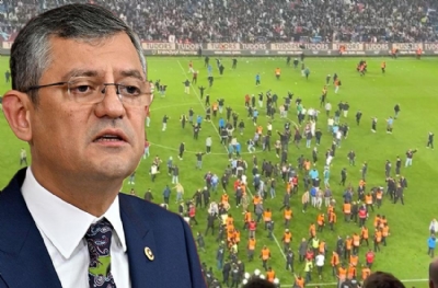 Trabzonspor-Fenerbahçe maçında çıkan olaylar! CHP lideri Özgür Özel'in ziyareti