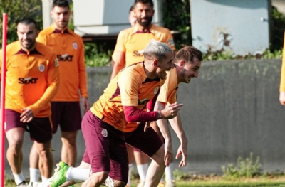 Galatasaray, Süper Kupa maçının hazırlıklarına devam etti
