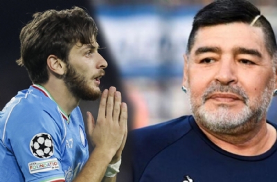 Kvaratskhelia'dan şok Maradona sözleri!