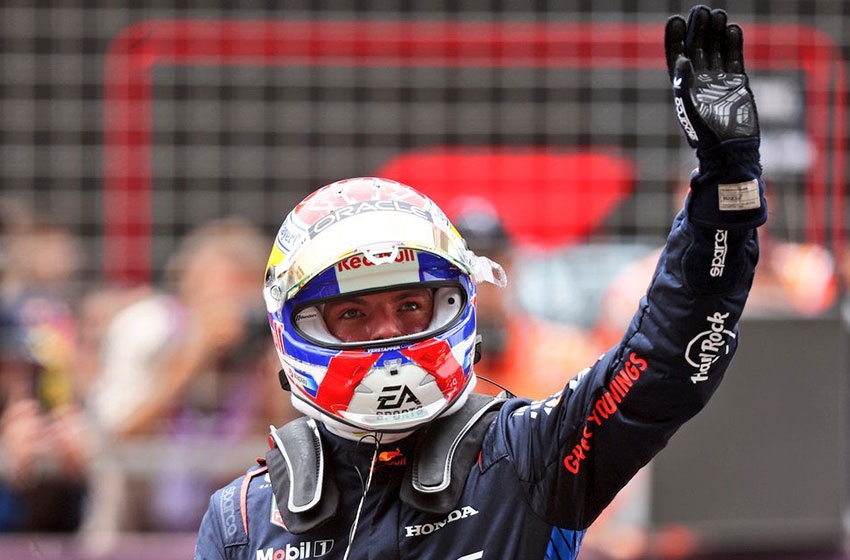 Çin'in en hızlısı Verstappen 