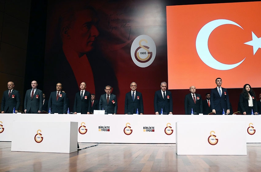 Galatasaray'ın bütçesi onaylandı