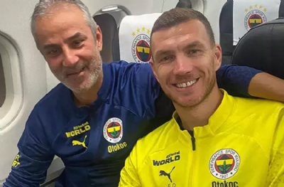 Fenerbahçe'den 'İsmail Kartal ile Dzeko'nun arası iyi' açıklaması
