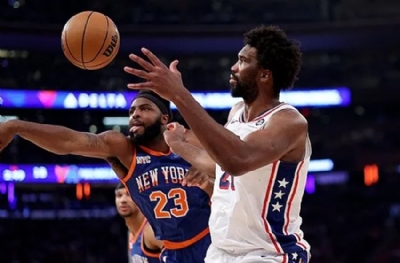 NBA play-off'larında 76ers, Knicks'i yenerek seriyi 3-2'ye getirdi