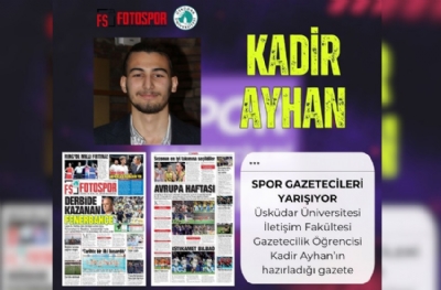 Genel Yayın Yönetmeni Kadir Ayhan'ın gazetesi