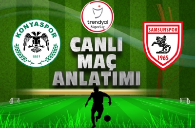 Konyaspor - Samsunspor | CANLI