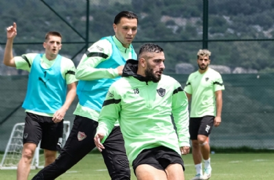 Hatayspor'da Beşiktaş maçı hazırlıkları sürdü