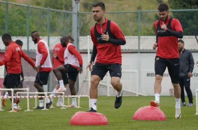 Gaziantep FK, Karagümrük maçı hazırlıklarına devam etti