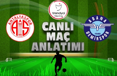 Antalyaspor - Adana Demirspor | CANLI