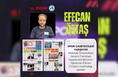 Genel Yayın Yönetmeni Efecan Öztaş'ın gazetesi