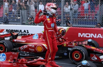 Monaco'da zafer Charles Leclerc'in