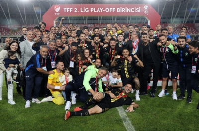 Alagöz Holding Iğdır FK, Trendyol 1. Lig'e yükseldi