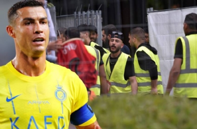 Portekiz'de gündem Ronaldo'nun Kürt koruması Dilşad ile Türk korumaları Aras, Elif ve Miraç