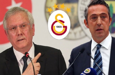 Galatasaray'dan Fenerbahçe'ye Aziz Yıldırım'lı salvo! Ali Koç'u kızdıracaklar
