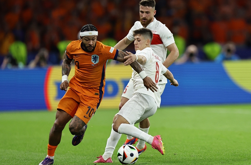 Hollanda - Türkiye maç sonucu: 2-1