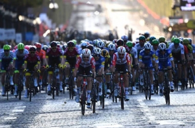 Fransa Bisiklet Turu 11. etabı tamamlandı