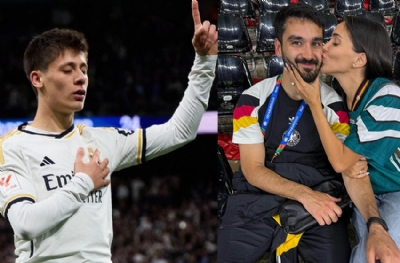 Arda Güler ve İlkay Gündoğan arasında Galatasaray diyaloğu