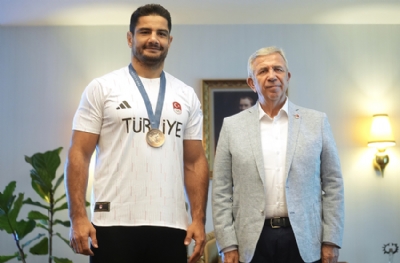 Mansur Yavaş, Taha Akgül'ü kabul etti