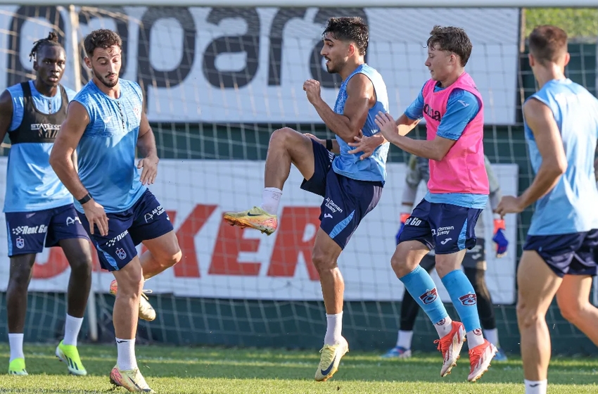 Trabzonspor, Beşiktaş maçı hazırlıklarına devam etti