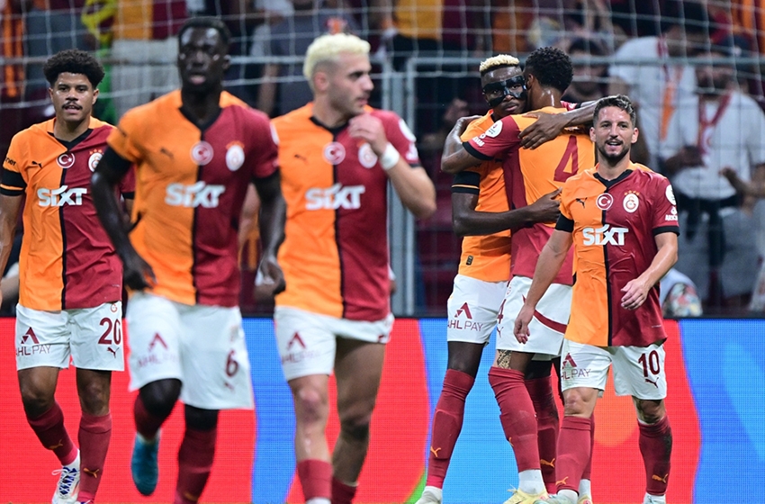 Galatasaray uzayan dilleri kopardı