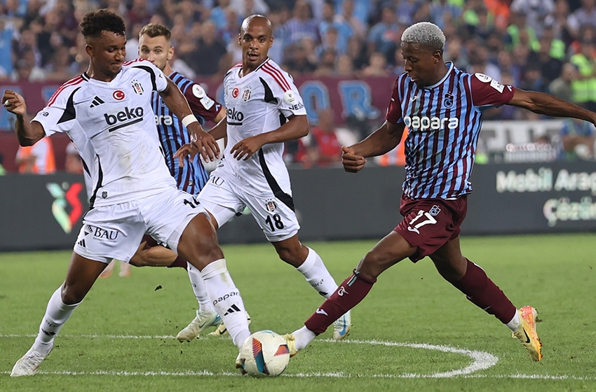 Trabzonspor - Beşiktaş maç sonucu: 1-1