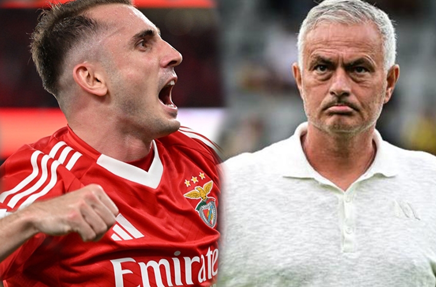 Kerem Aktürkoğlu'nun kendisi Benfica'da aklı Mourinho'da kaldı