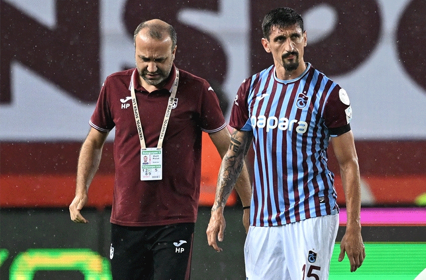 Trabzonspor'dan Stefan Savic açıklaması! İşte Savic'in kaçıracağı maçlar