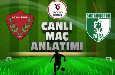 Hatayspor - Bodrumspor | CANLI