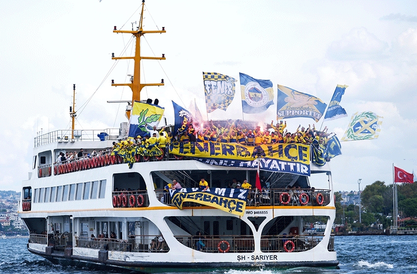 Fenerbahçe taraftarı akın akın Kadıköy'e! 